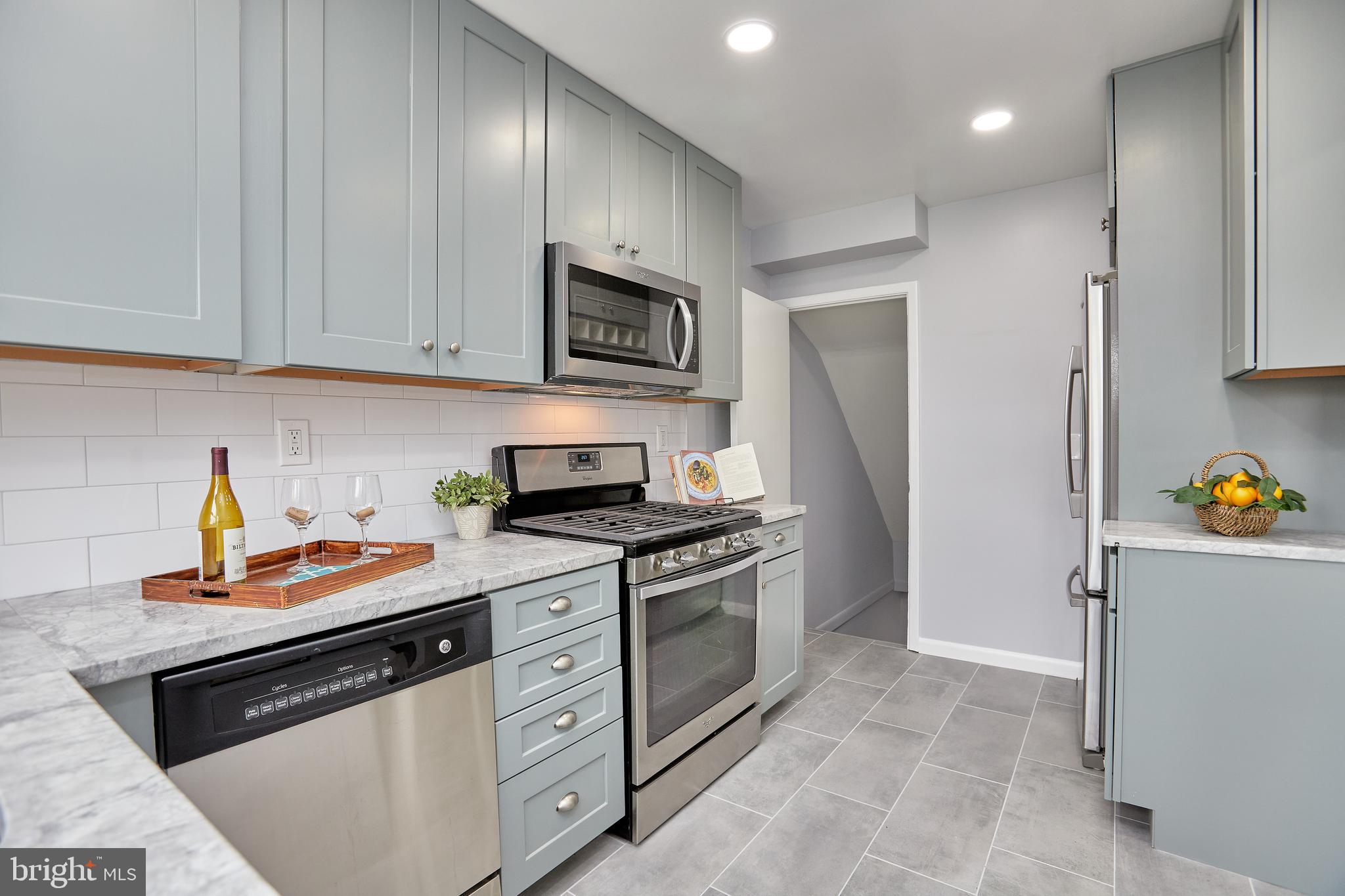 9612 Conmar Road Middle River, MD 21220 - Photo 3 of 36 Updated kitchen with stainless steel appliances