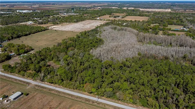 a backyard of a house