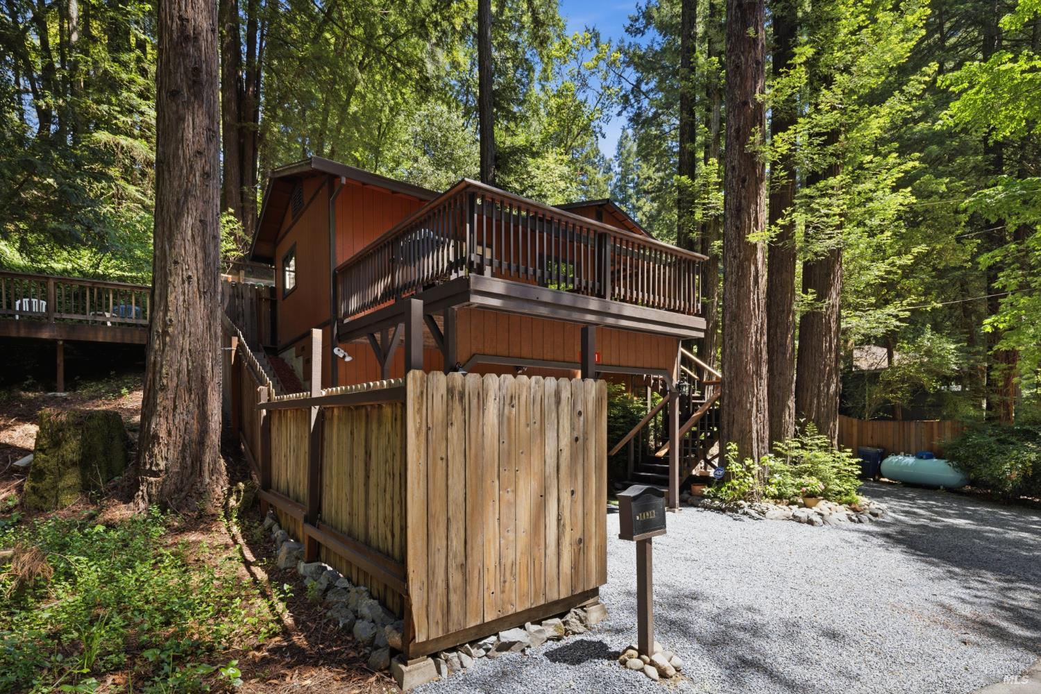 14911 Canyon 7 Road Guerneville, CA 95446 - Photo 2 of 32 a view of outdoor space and yard