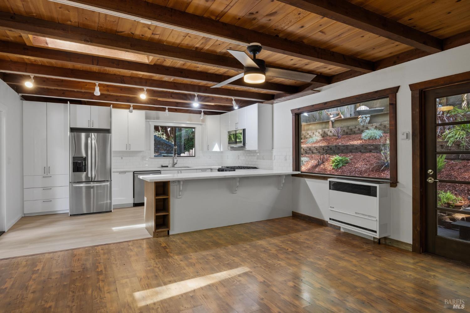 14911 Canyon 7 Road Guerneville, CA 95446 - Photo 7 of 32 a view of an empty room with a window