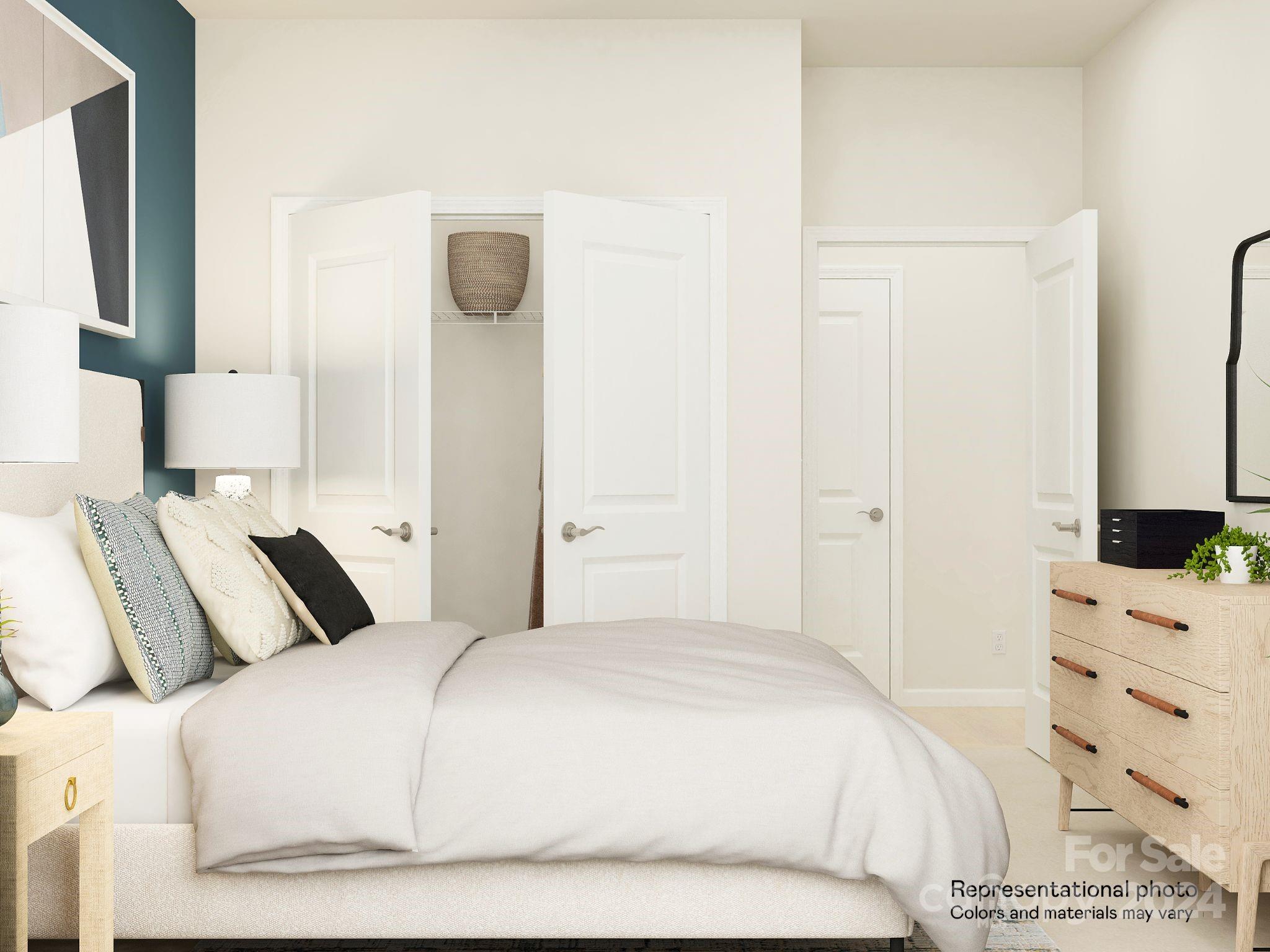 4463 Doyle Rdg Road Maiden, NC 28650 - Photo 11 of 13 a bedroom with a bed and a flat tv screen on dresser