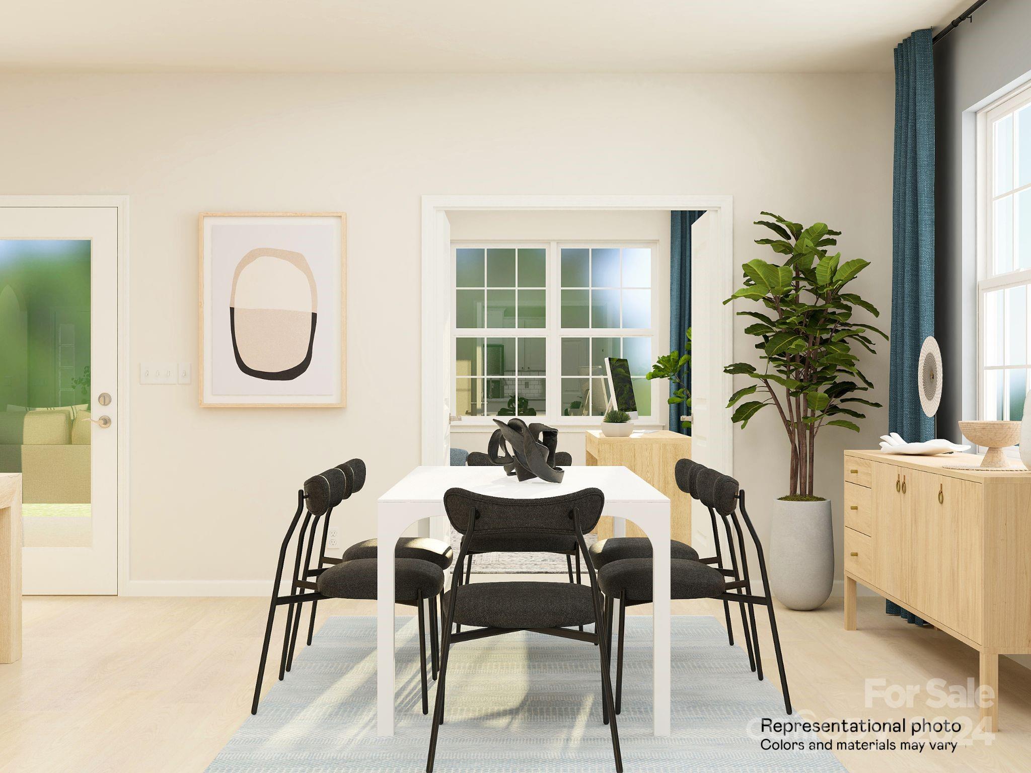 4463 Doyle Rdg Road Maiden, NC 28650 - Photo 5 of 13 a dining room with furniture and window