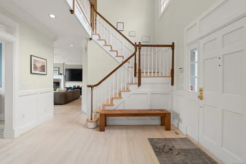 a view of entryway and hall