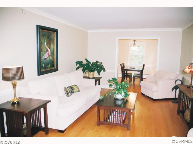 Living Room - Hardwood Floors, plenty of light in