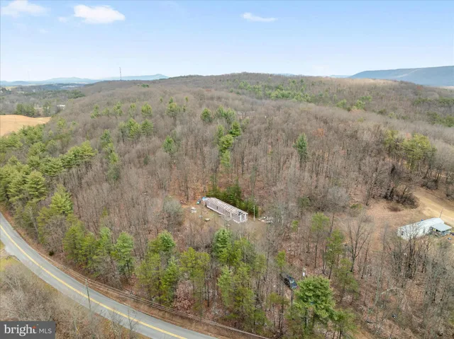 a view of a lake with mountain view