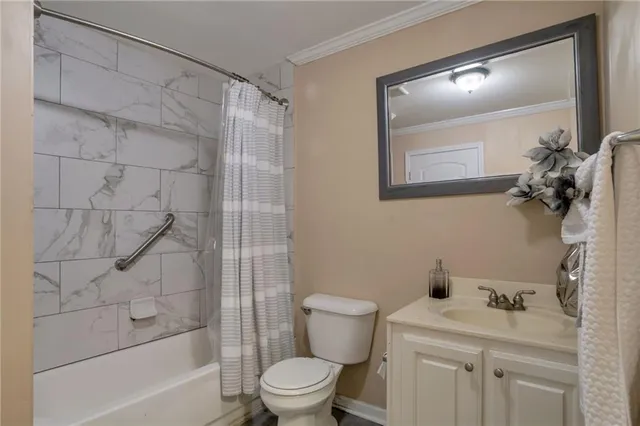 a projector room with furniture and a couch