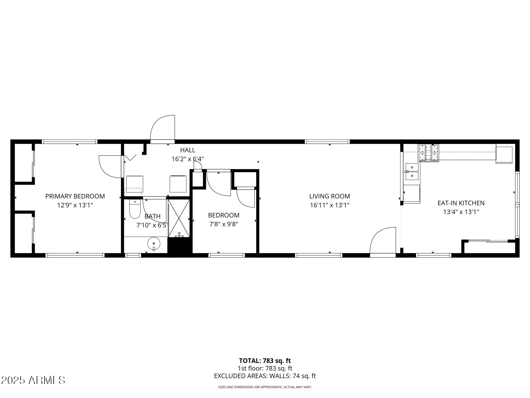 1050 East Broadway Avenue, Unit 84 Apache Junction, AZ 85119 - Photo 33 of 34 a picture of a floor plan