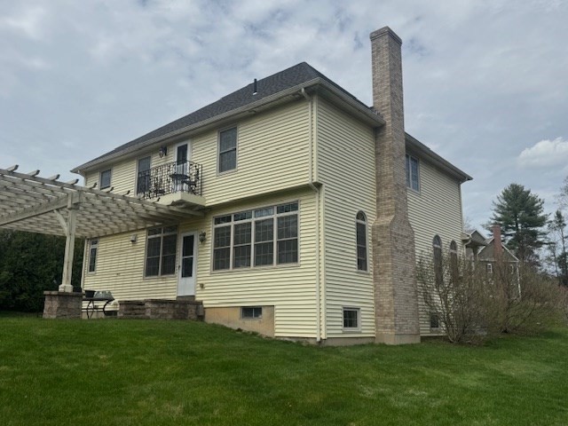 5 Gableview Lane Southwick, MA 01077 - Photo 30 of 31 a view of a house with backyard