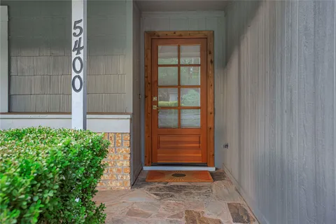 a view of entrance