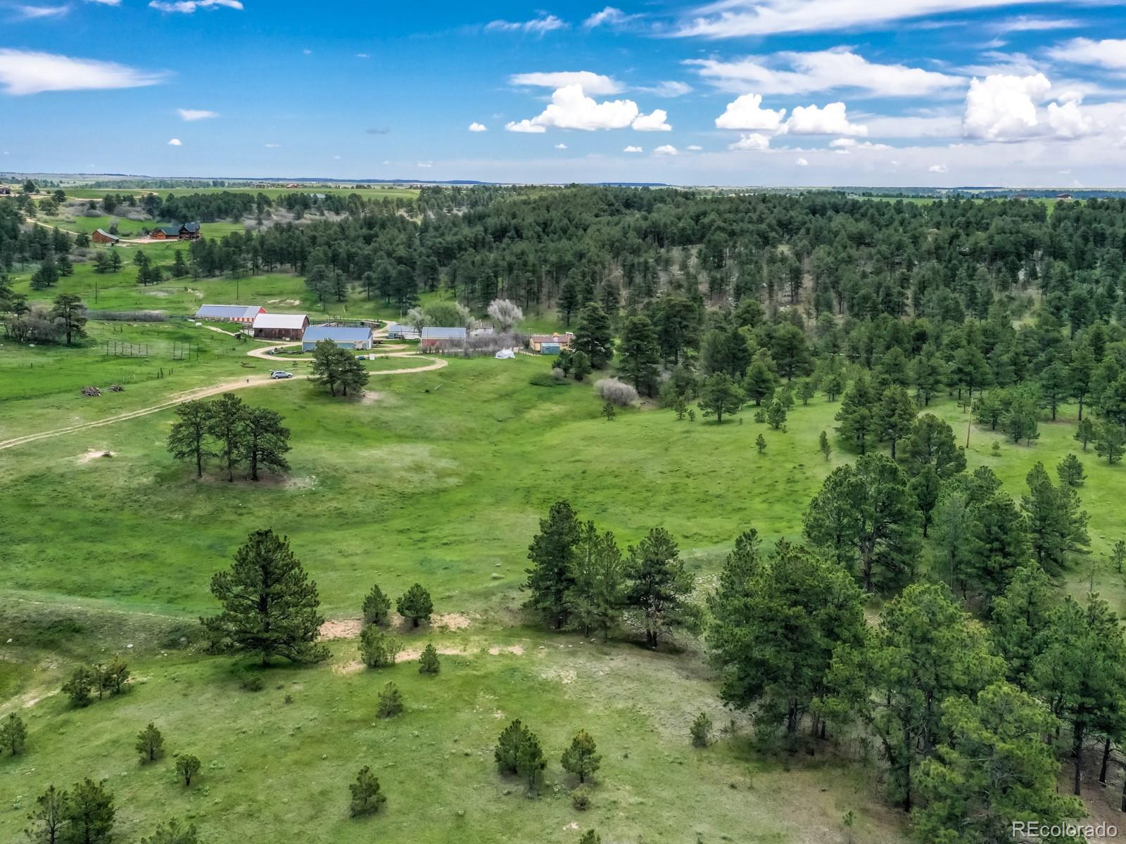 9695 Jones Road Franktown, CO 80116 - Photo 30 of 40 a view of outdoor space and yard