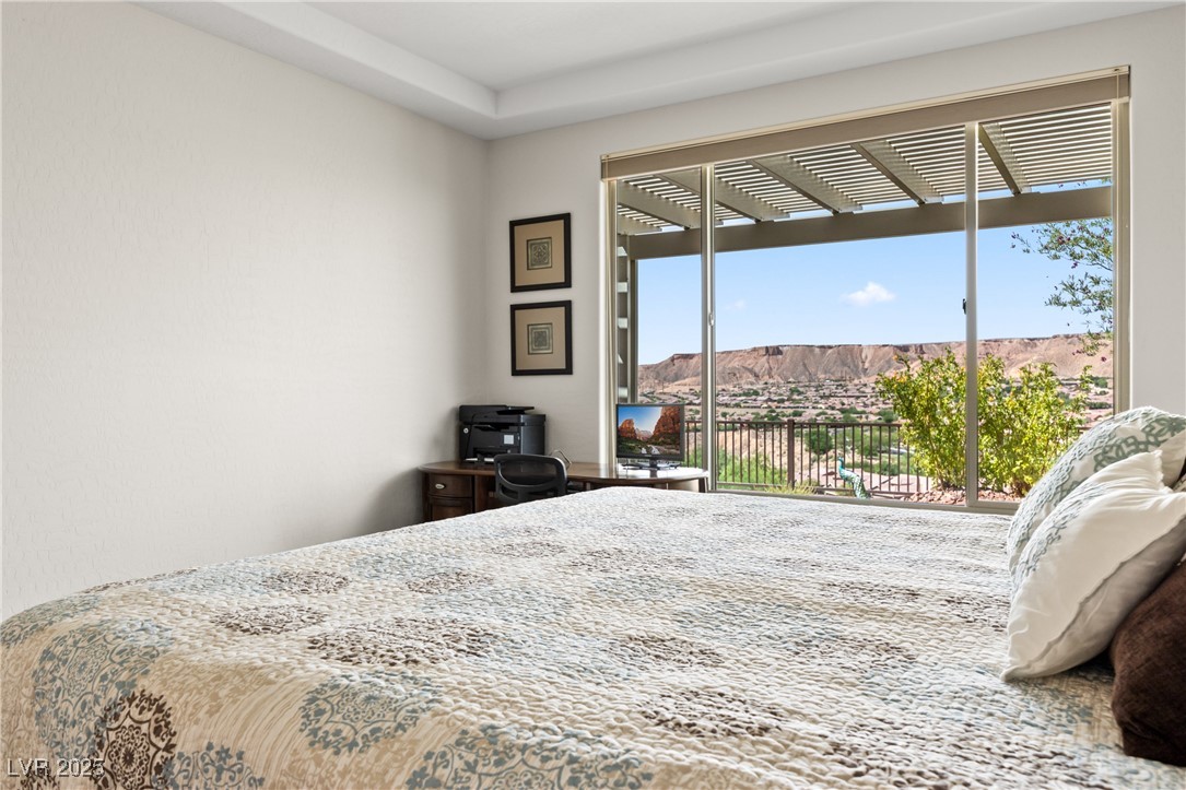 1221 Tortoise Ridge Mesquite, NV 89034 - Photo 27 of 56 Bedroom with access to outside