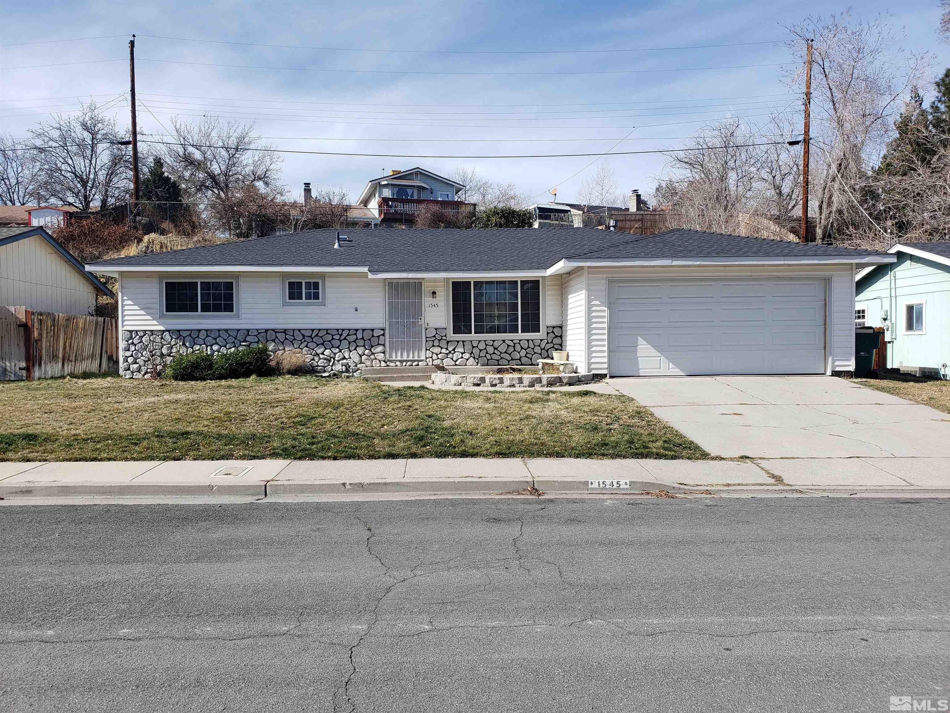 1545 Peavine Road Reno, NV 89503 - Photo 2 of 11 front view of house
