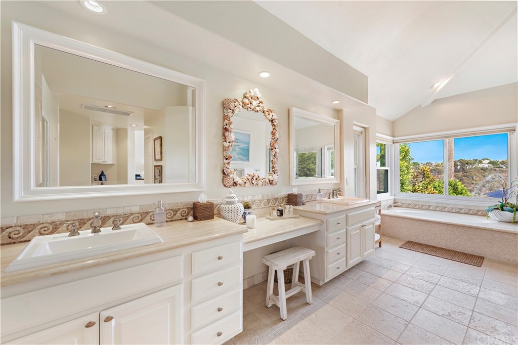 28 Bethany Laguna Niguel, CA 92677 - Photo 24 of 50 Spacious master retreat features a romantic fireplace, pano views, and spa-like master bath w/ soaking tub!