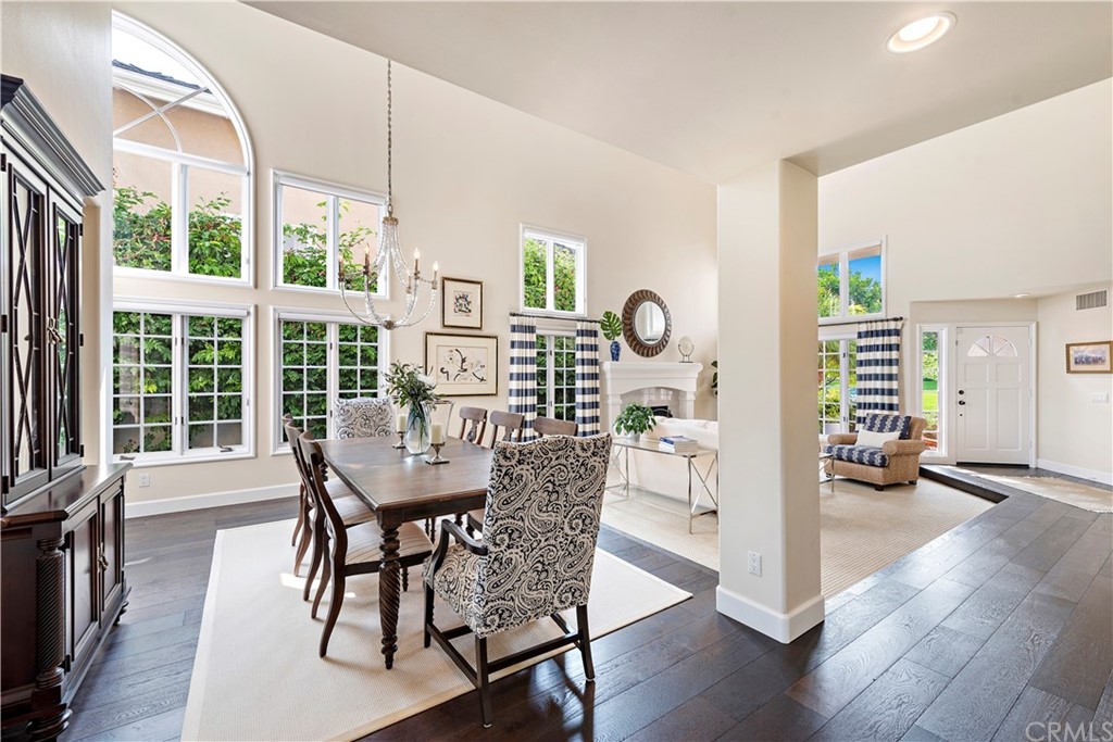 28 Bethany Laguna Niguel, CA 92677 - Photo 9 of 50 dining rooms featuring high ceilings, recessed lighting, and plenty of windows bringing in an abundance of natural light