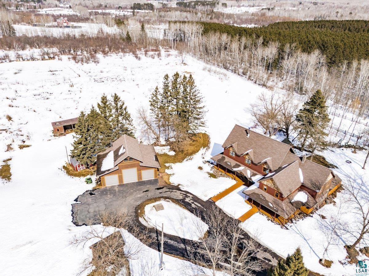 27 West Stark Road Esko, MN 55733 - Photo 46 of 47 View of snowy aerial view