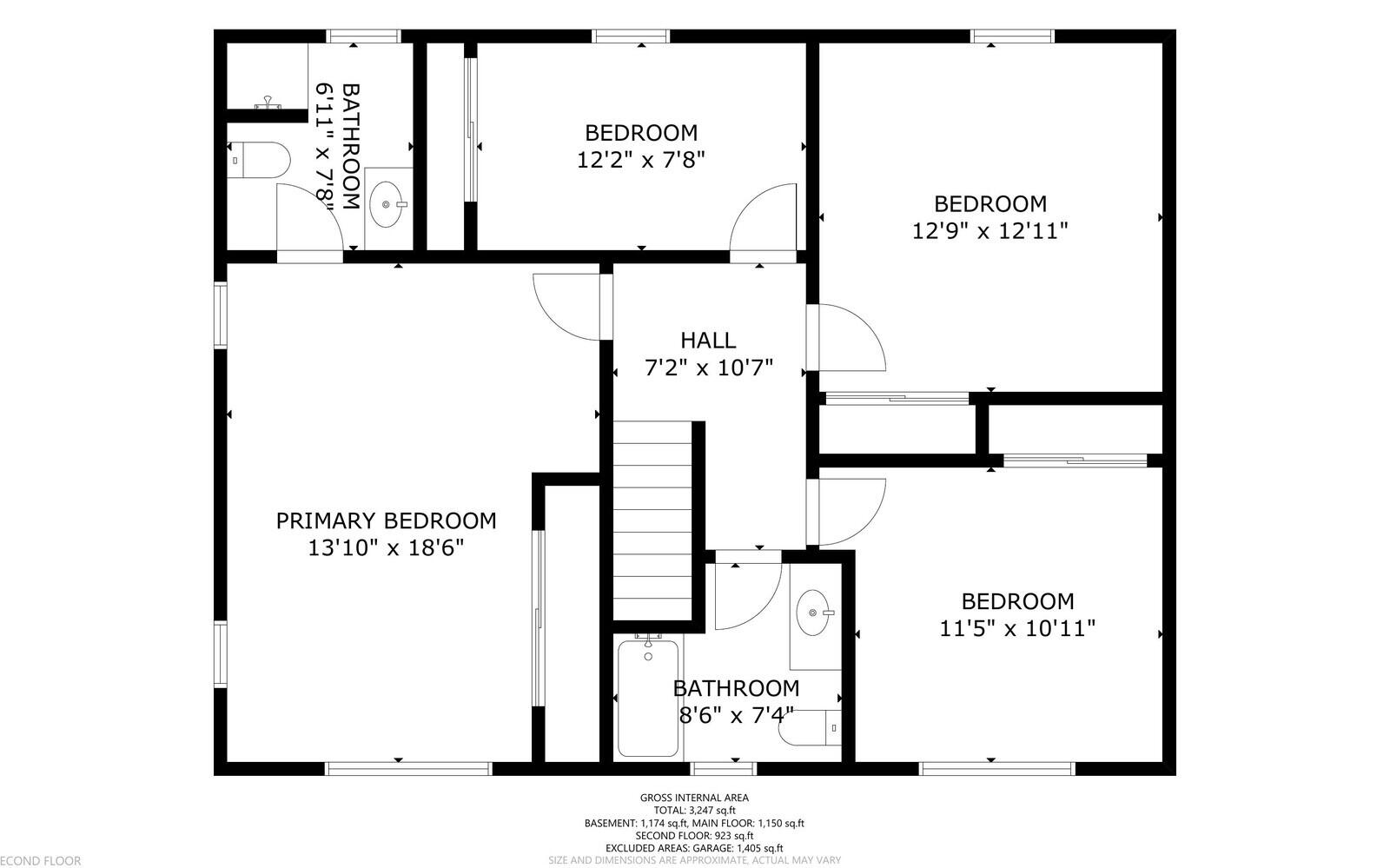 246 Bellsqueeze Road Benton, ME 04901 - Photo 53 of 53 47 2nd floor floor plan
