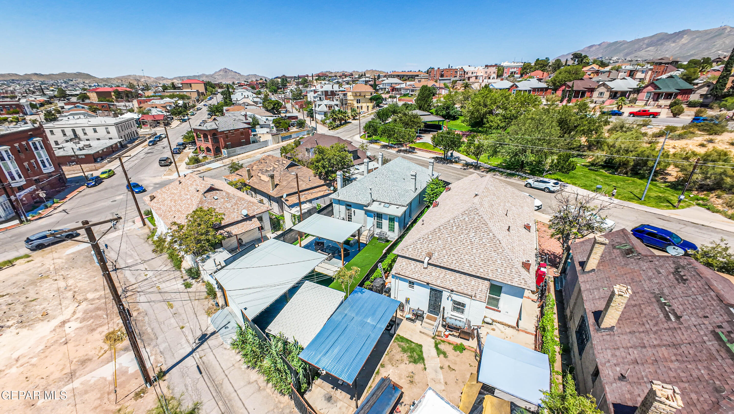 640 Stewart Court El Paso, TX 79902 - Photo 23 of 31 an aerial view of a city