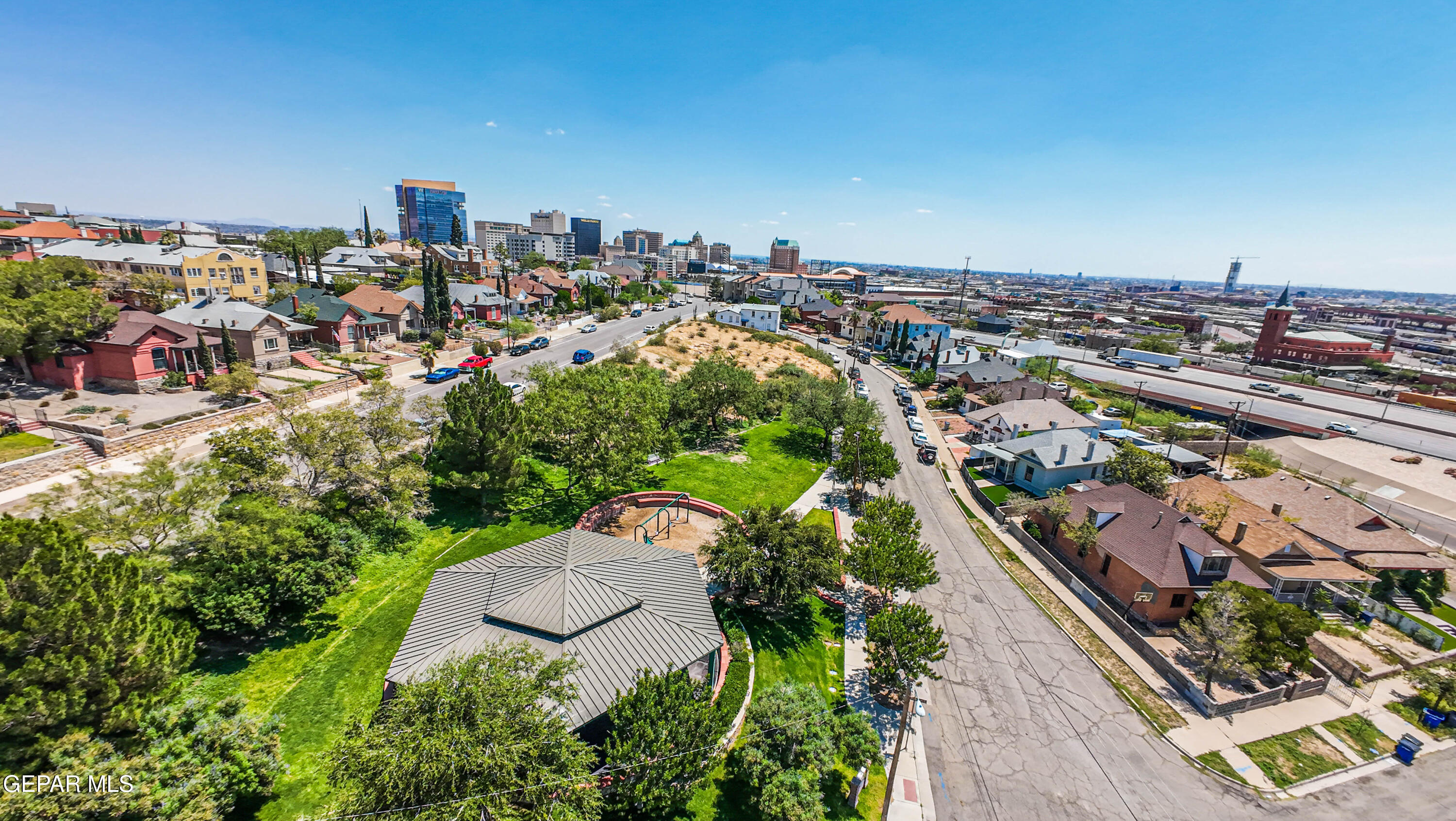 640 Stewart Court El Paso, TX 79902 - Photo 30 of 31 an aerial view of a city