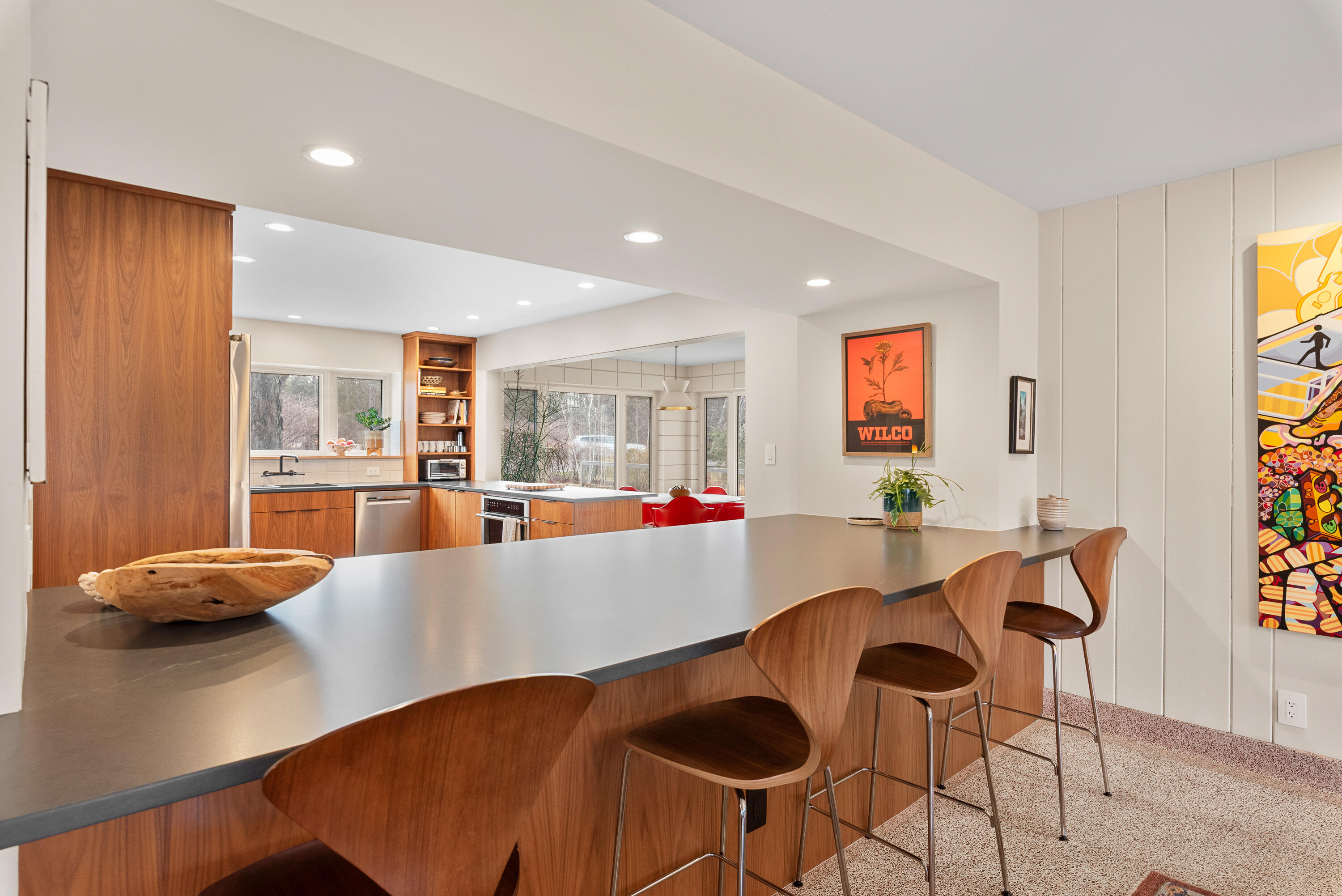 1434 East Brown Deer Road Bayside, WI 53217 - Photo 11 of 64 Open to kitchen