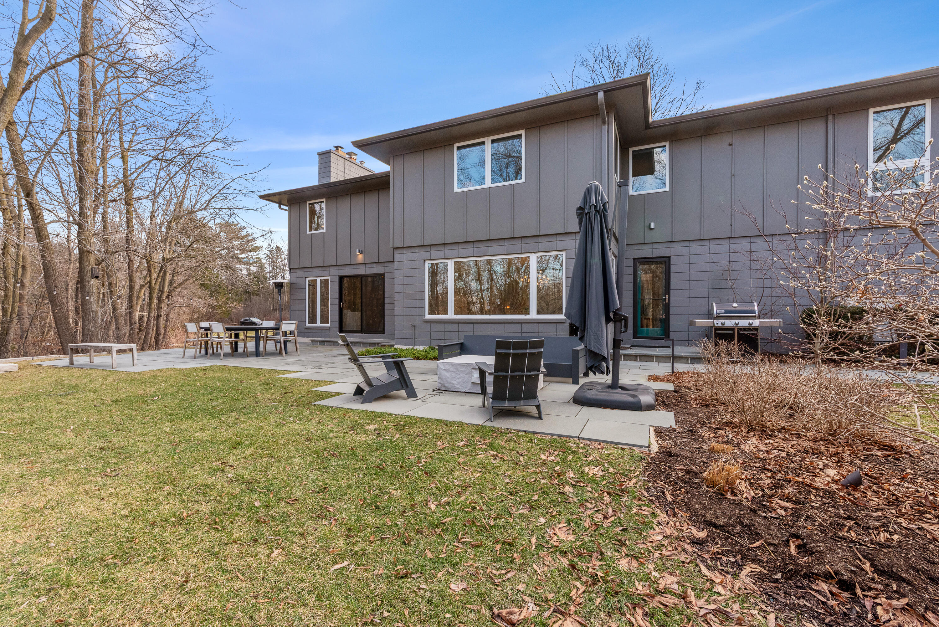 1434 East Brown Deer Road Bayside, WI 53217 - Photo 54 of 64 Landscaped rear yard
