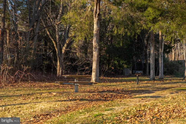 a view of lake with mountain in the background