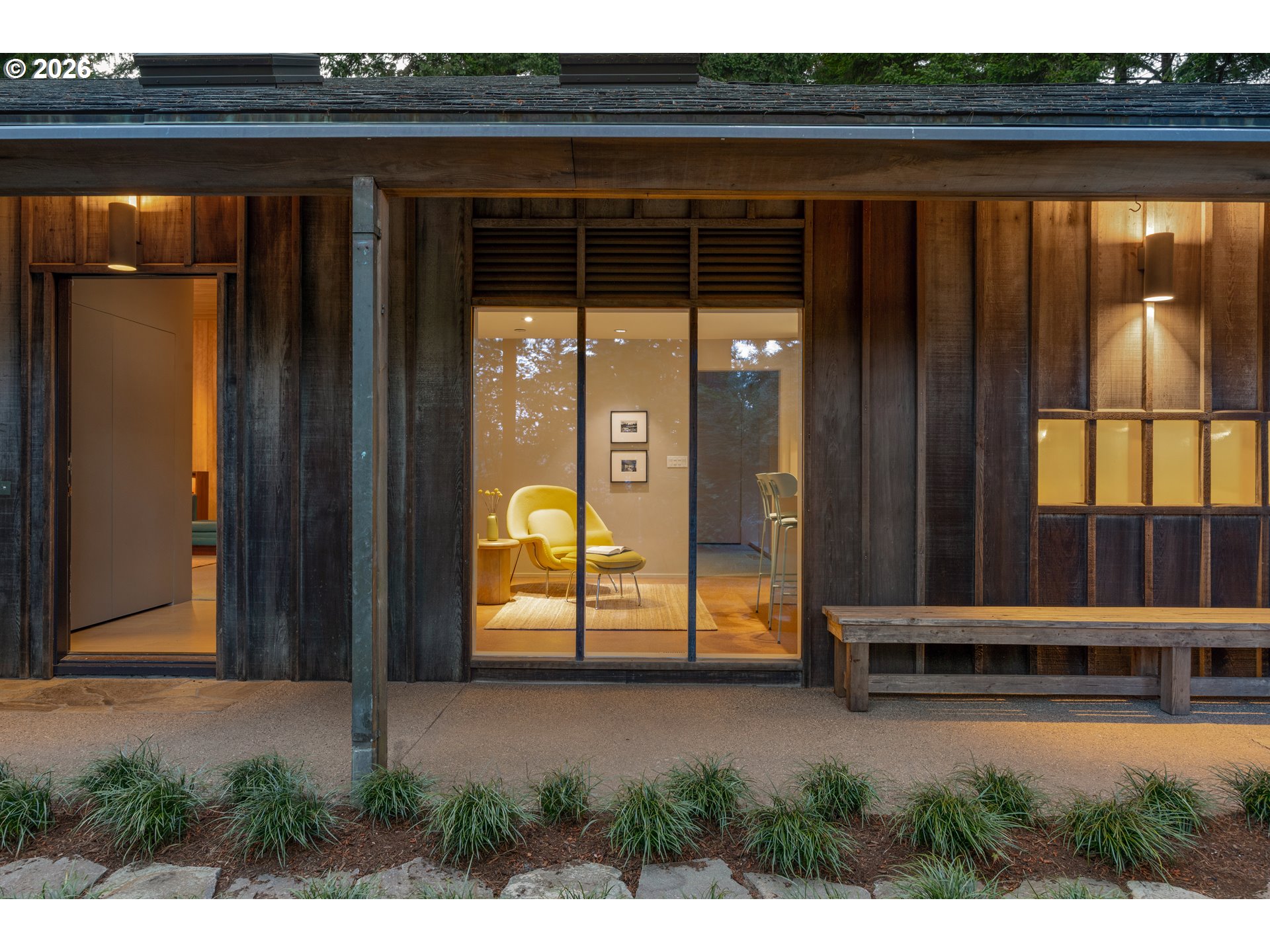 4645 Southwest Fairview Boulevard Portland, OR 97221 - Photo 27 of 38 a view of outdoor space and porch with furniture