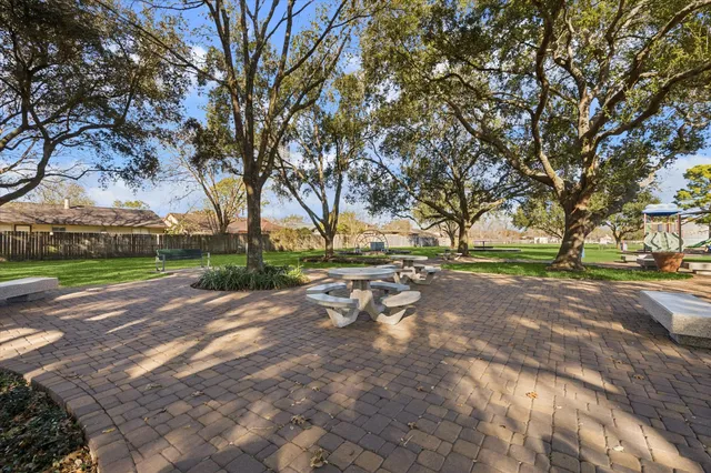 a view of road with trees