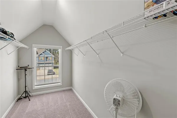 a view of livingroom with natural light