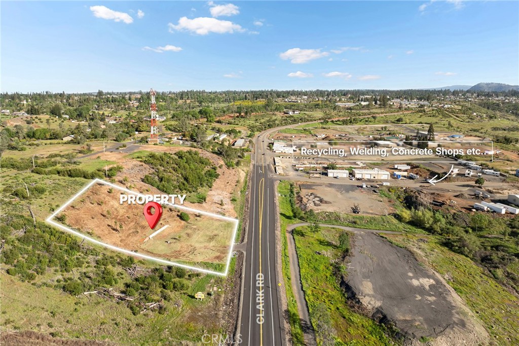 5035 Clark Road Paradise, CA 95969 - Photo 2 of 16 an aerial view of residential houses with outdoor space