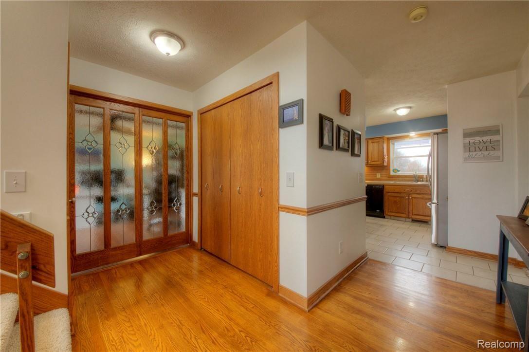 View of Den and Entry to Kitchen