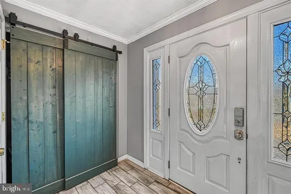 a view of a small space