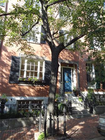 51 Chestnut Street Boston, MA 02108 - Photo 14 of 14 a front view of a building with trees
