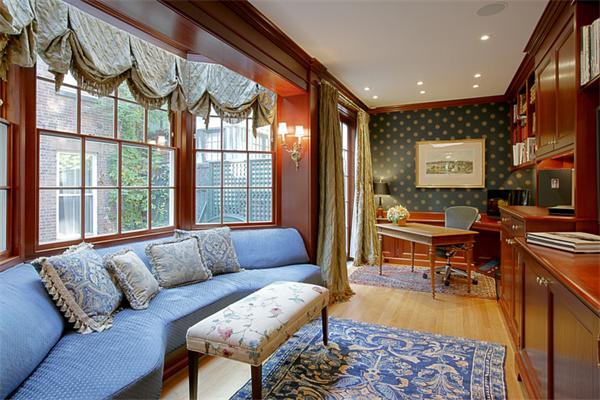51 Chestnut Street Boston, MA 02108 - Photo 7 of 14 a living room with furniture and a large window