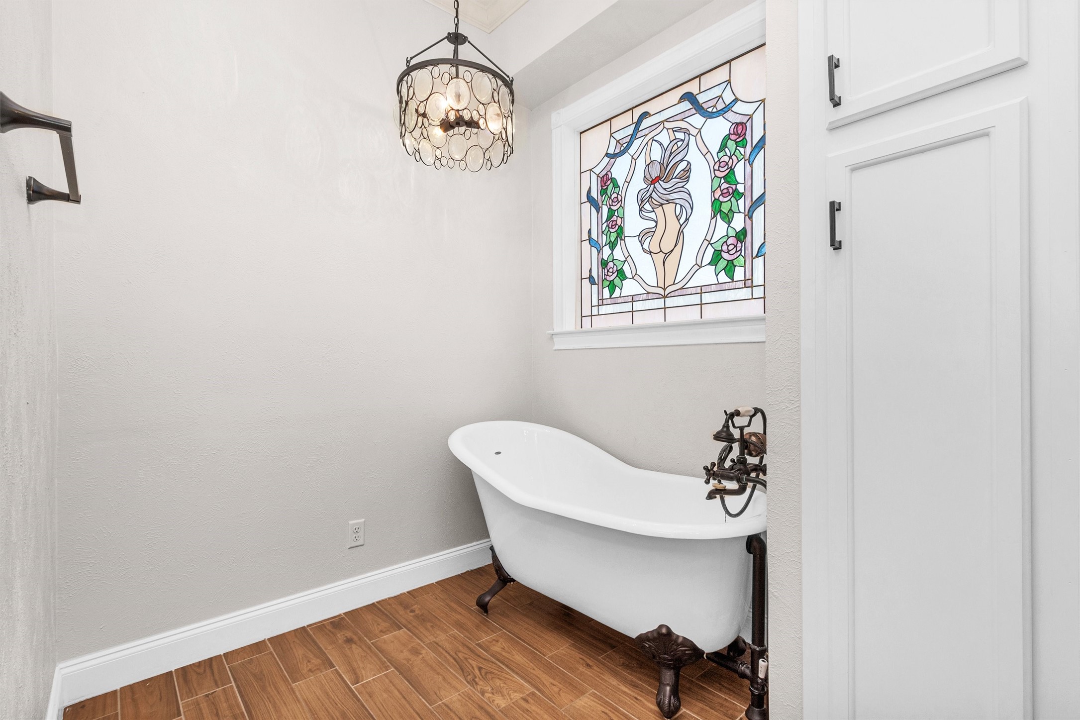 1548 Virgie Community Road Magnolia, TX 77354 - Photo 40 of 50 a bathroom with a sink and a window