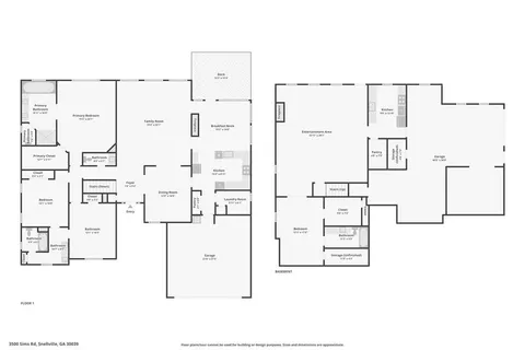 $485,000 | 3500 Sims Road, Snellville, GA 30039