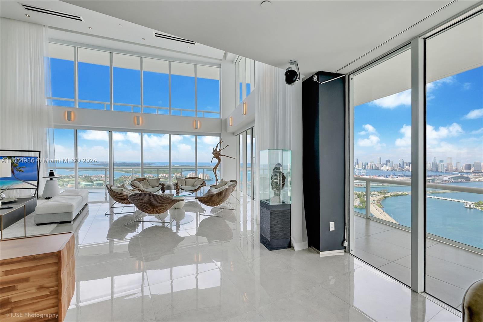 450 Alton Road, Unit PH1 Miami Beach, FL 33139 - Photo 42 of 50 a view of a living room and dining room