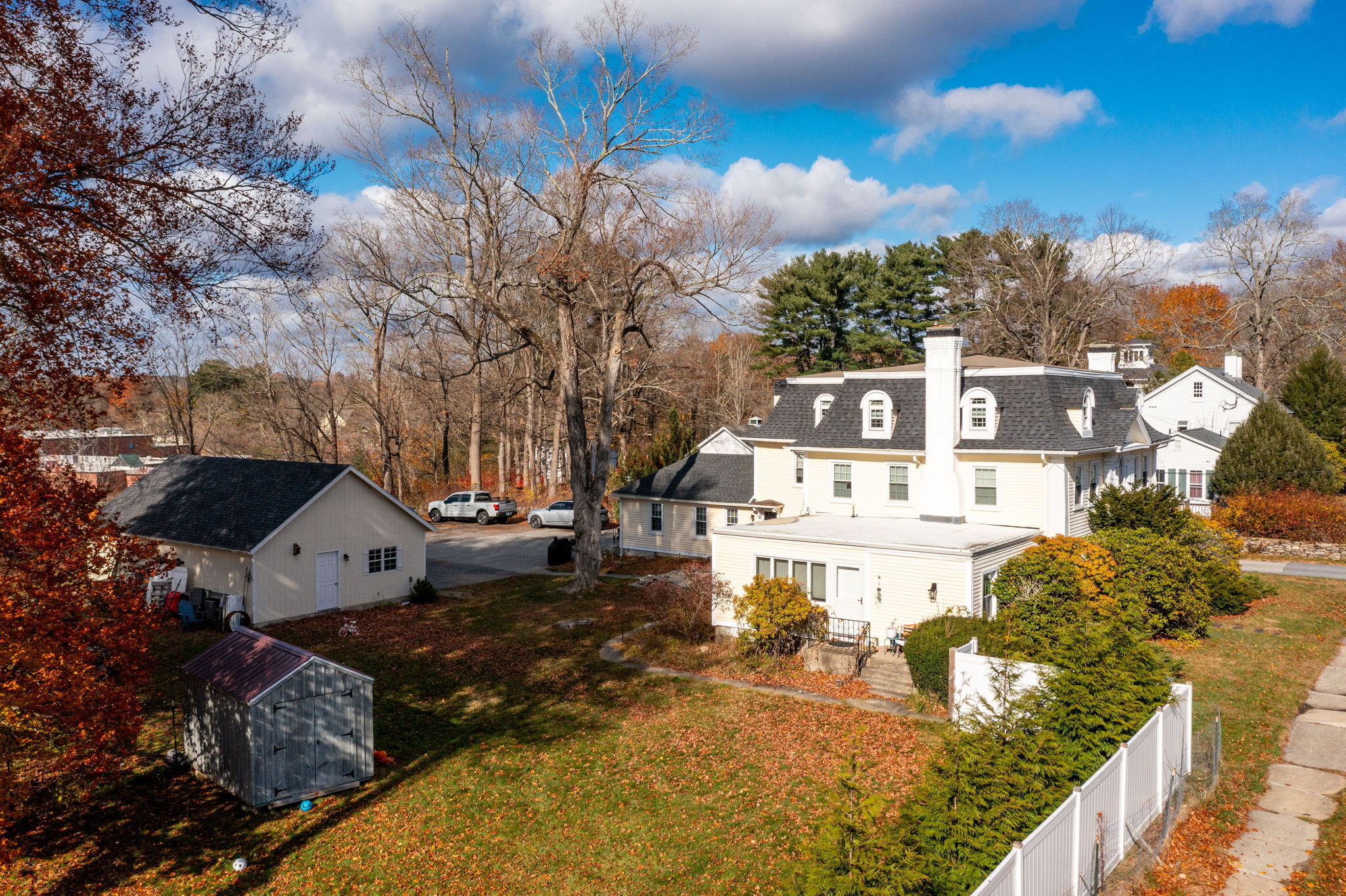 409 Main Street Killingly, CT 06239 - Photo 35 of 39 a view of a house with pool and sitting area