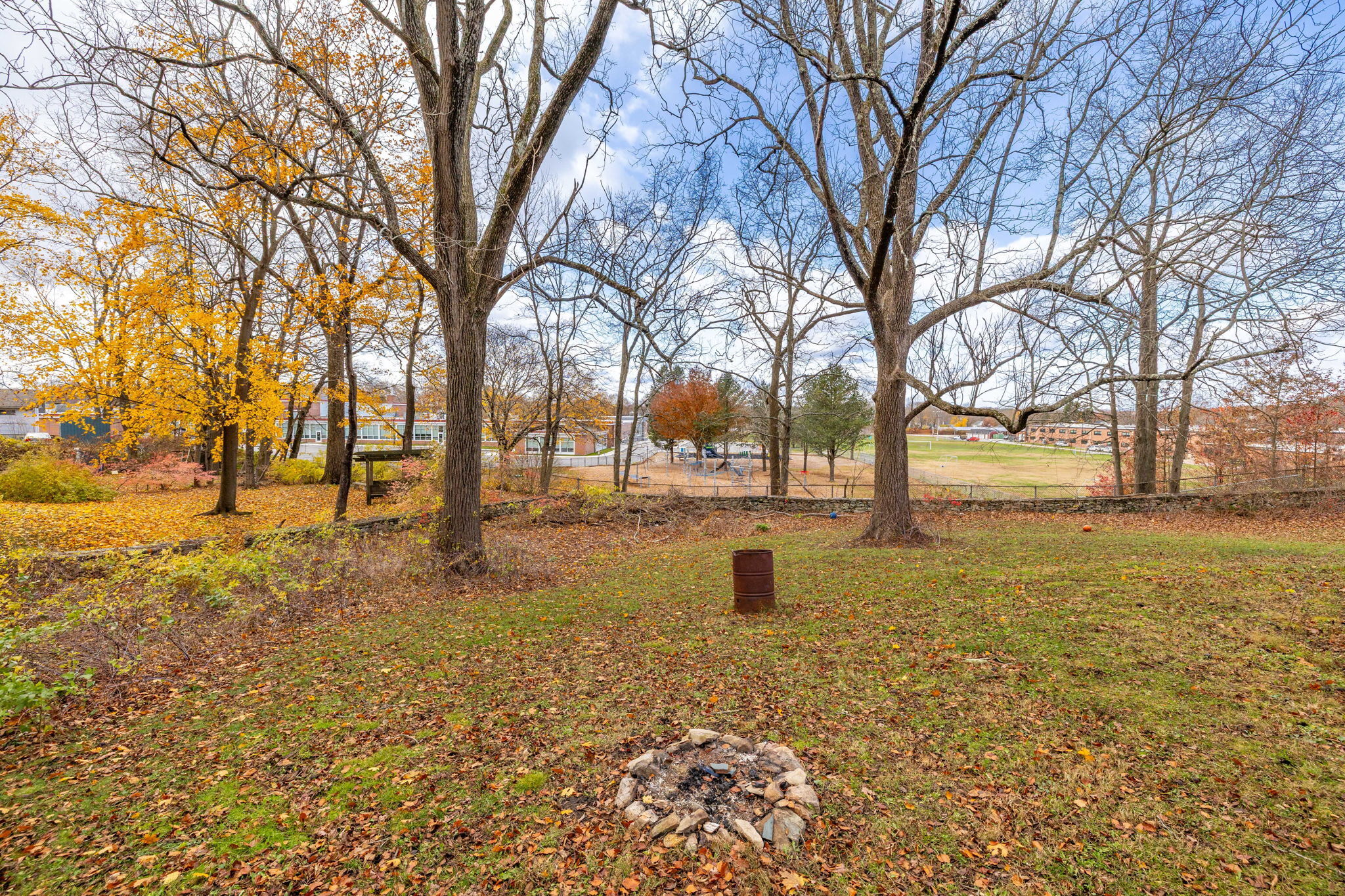 409 Main Street Killingly, CT 06239 - Photo 37 of 39 a view of yard covered with trees