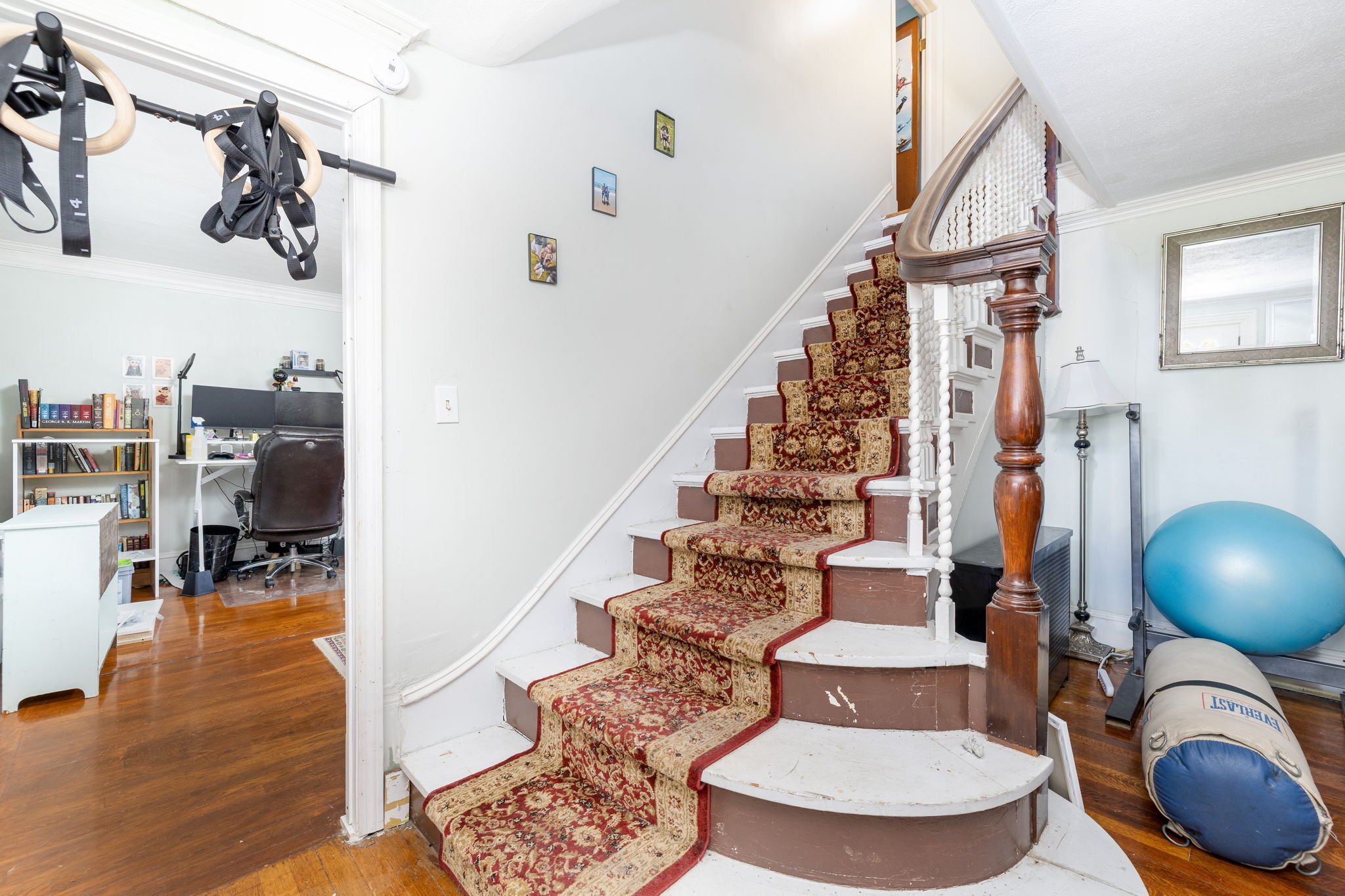 409 Main Street Killingly, CT 06239 - Photo 6 of 39 a view of entryway and hall with wooden floor