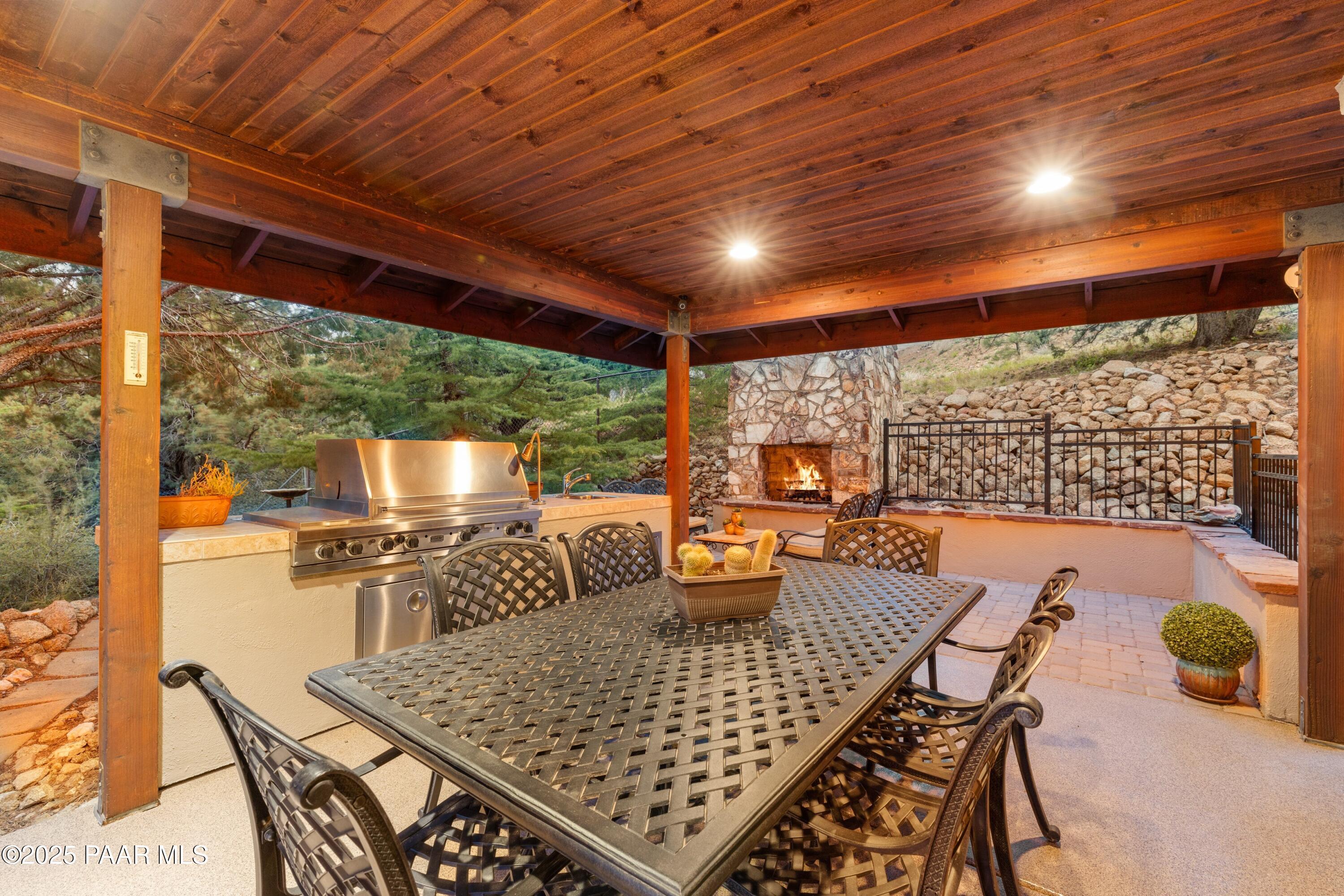 1515 North Happy Valley Road Prescott, AZ 86305 - Photo 29 of 89 Covered Patio and BBQ