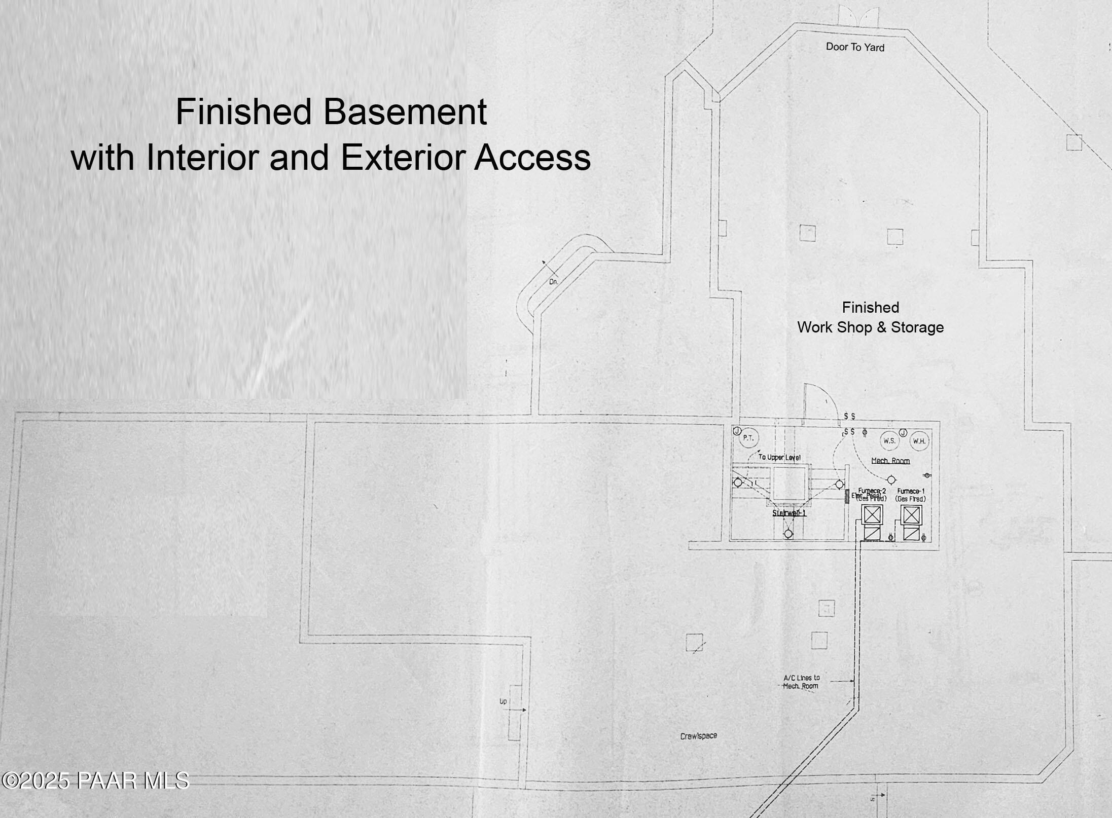 1515 North Happy Valley Road Prescott, AZ 86305 - Photo 89 of 89 Basement Floorplan