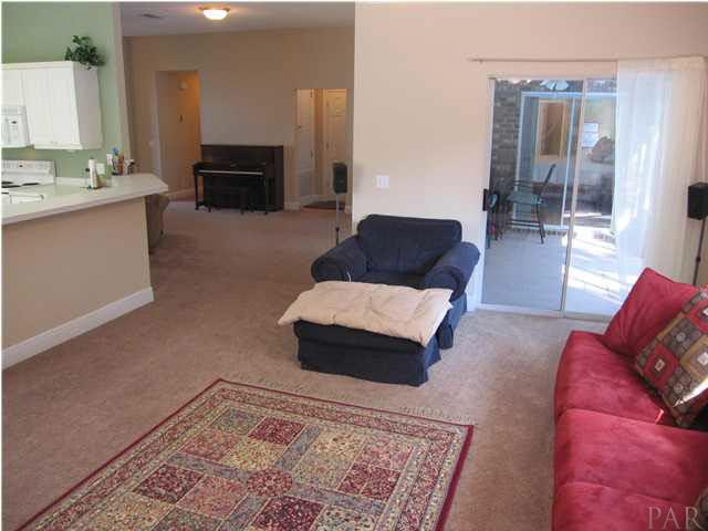 3077 Red Fern Road Cantonment, FL 32533 - Photo 6 of 25 View from family room. Kitchen to your left.