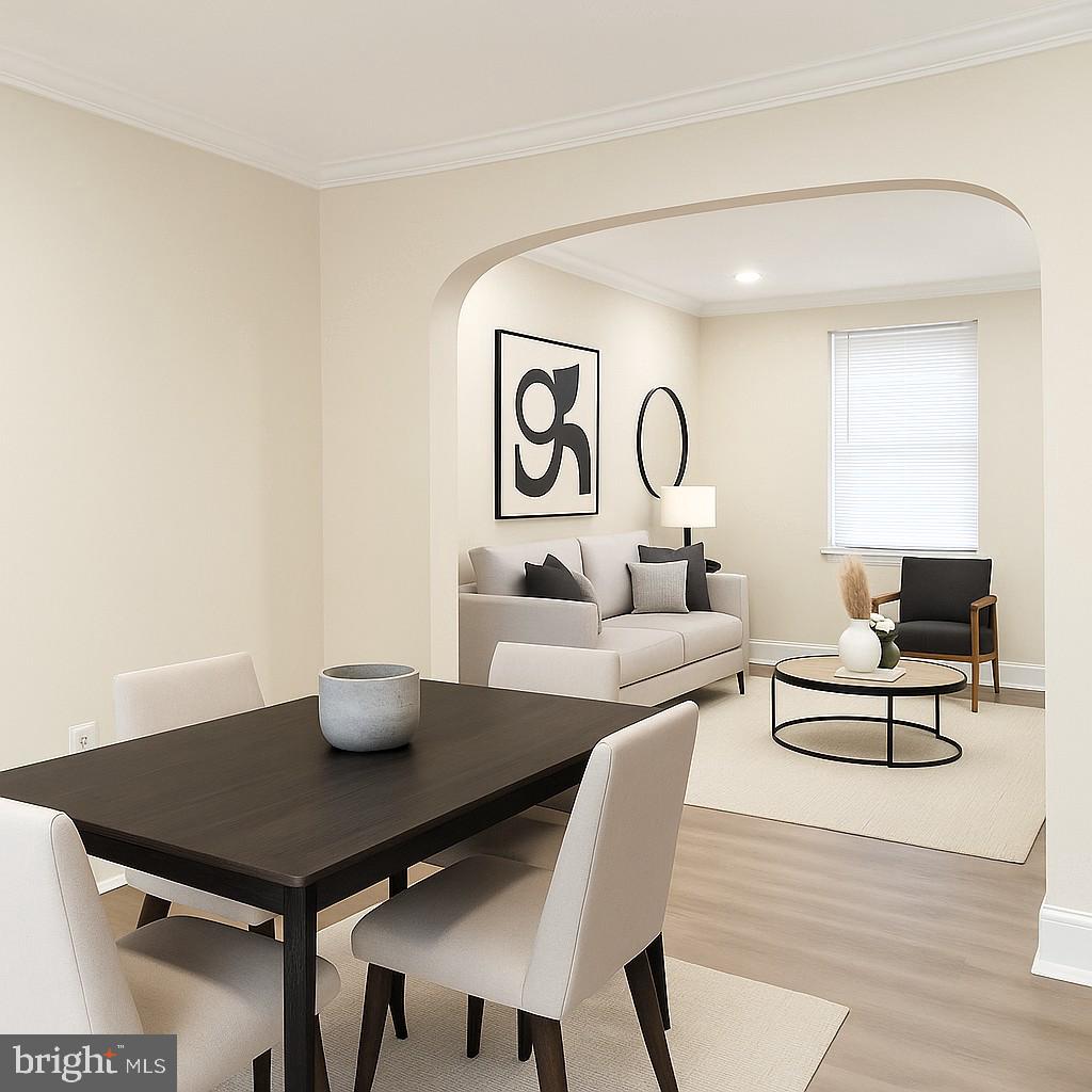 2725 Hudson Street Baltimore, MD 21224 - Photo 8 of 66 a living room with furniture and wooden floor
