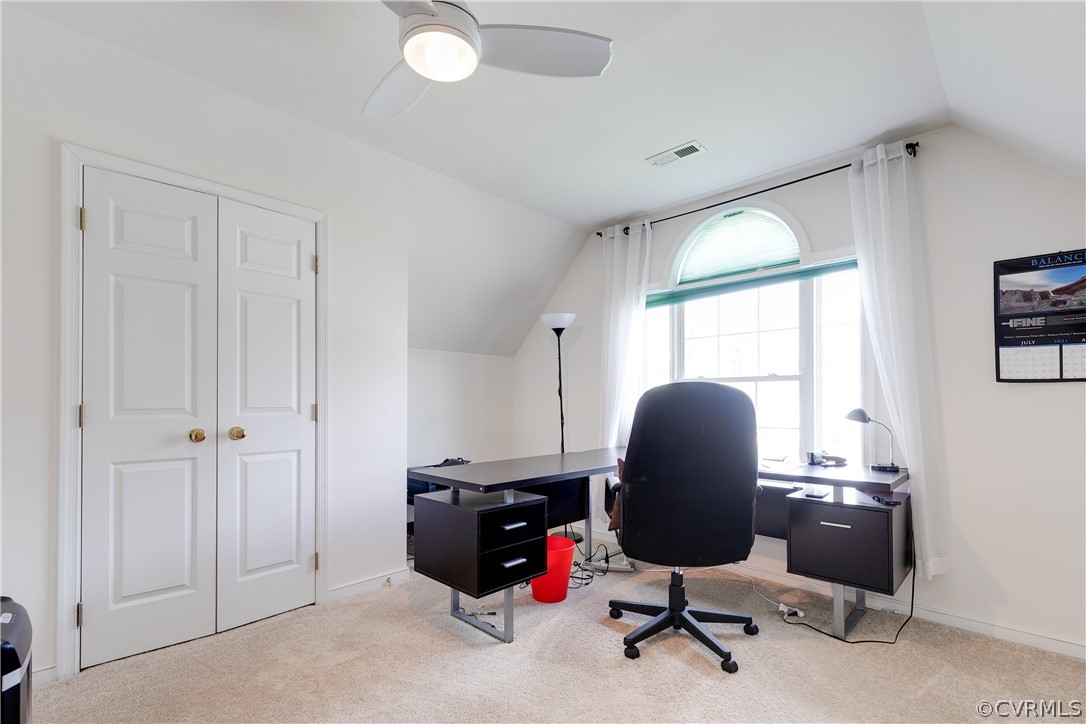 1101 Goswick Ridge Road Midlothian, VA 23114 - Photo 19 of 34 a view of a workspace with furniture and a window