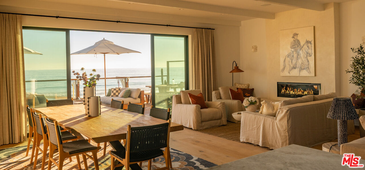 31376 Broad Beach Road Malibu, CA 90265 - Photo 8 of 32 a dining room with furniture and a window