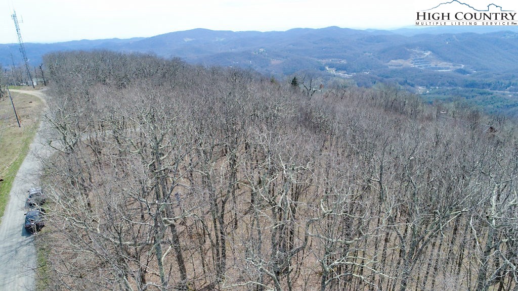 E-8 Fire Tower Road Boone, NC 28607 - Photo 9 of 25 a view of a dry yard with mountains in the background