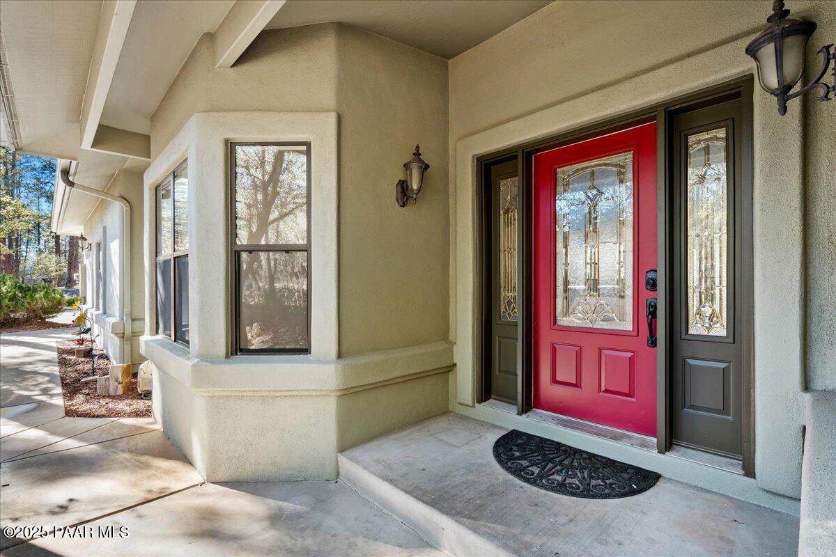 345 Banning Creek Road Prescott, AZ 86303 - Photo 4 of 41 a view of front door of a house