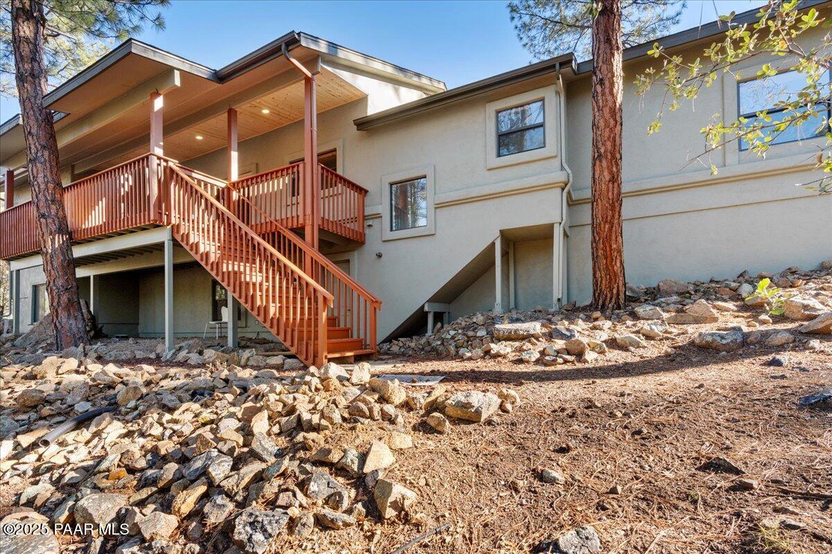 345 Banning Creek Road Prescott, AZ 86303 - Photo 41 of 41 a front view of a house with a yard