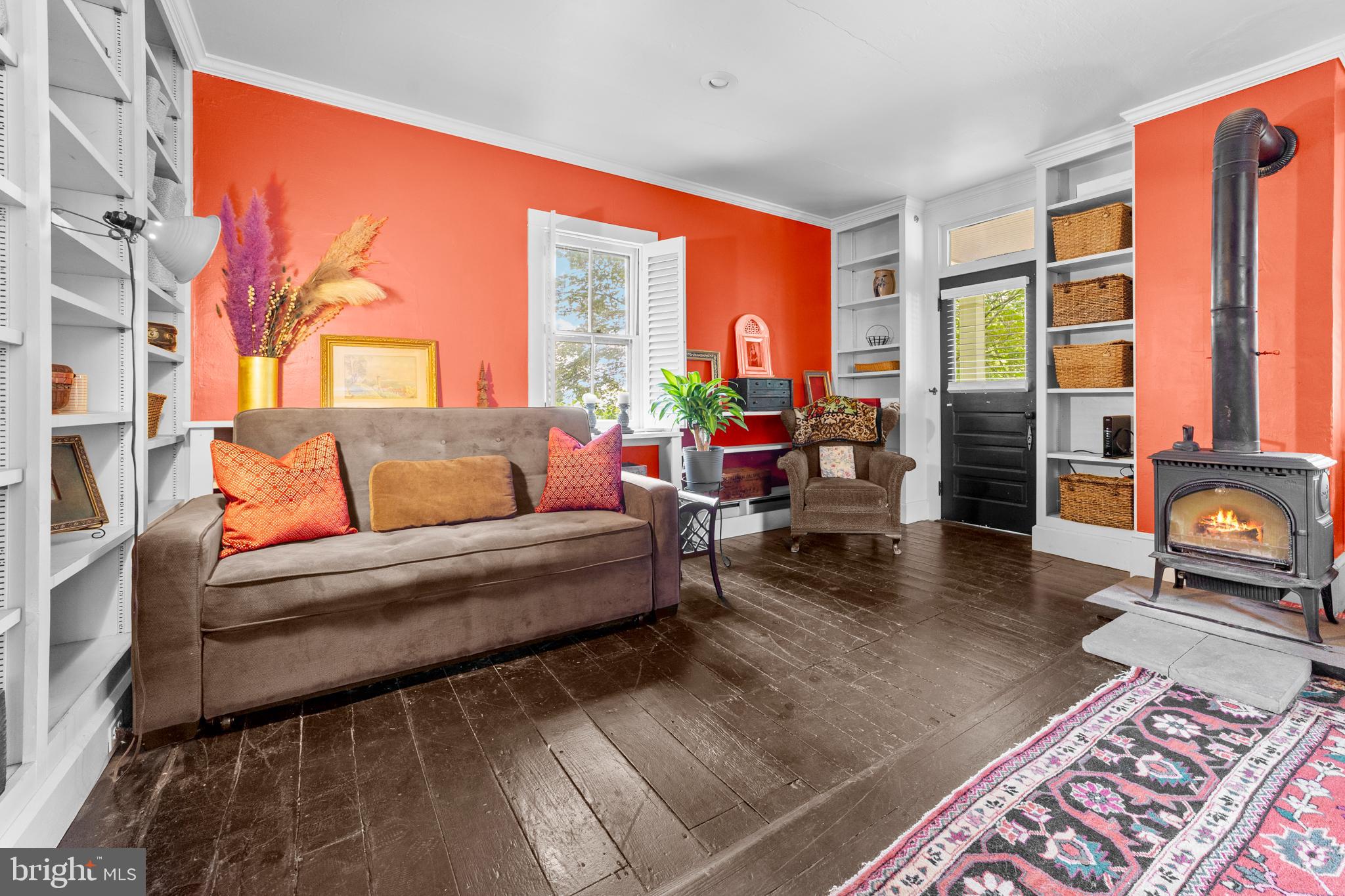 327 East Street Road Kennett Square, PA 19348 - Photo 18 of 41 a living room with furniture and a large window