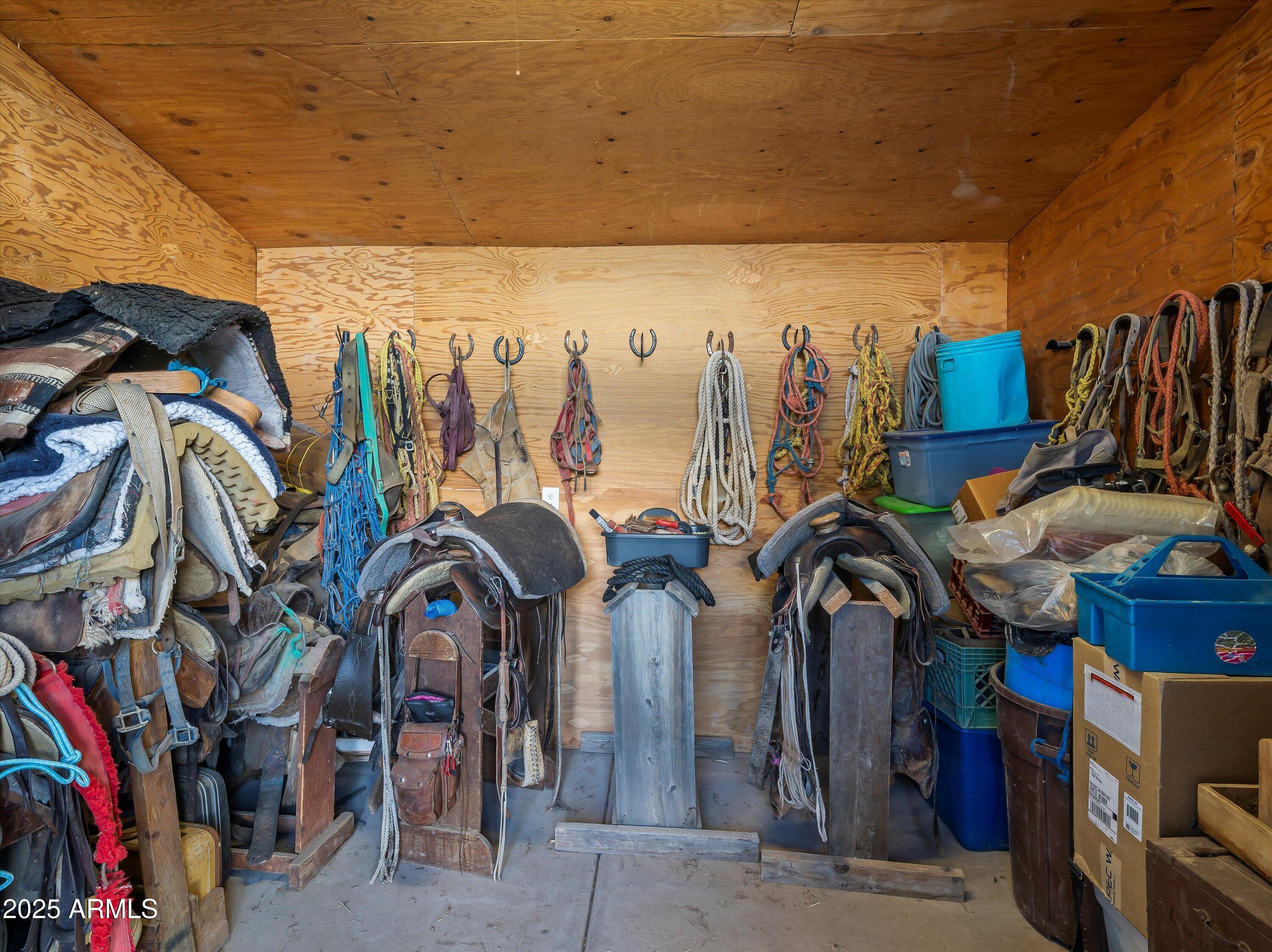 4489 North Ocotillo Road Benson, AZ 85602 - Photo 54 of 60 Tack Room